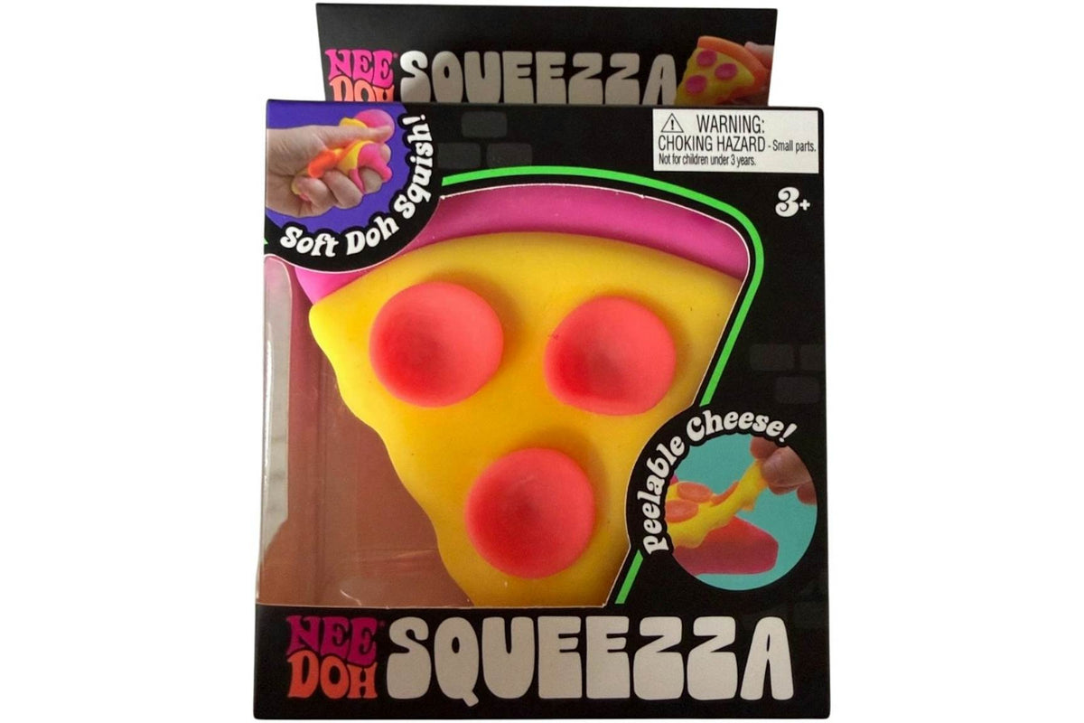 NeeDoh Squeezza Pizza (Pink Crust) Squishy Fidget Toy Pink